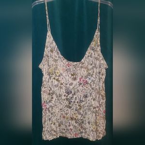 Beautiful Watercolor Floral Tank